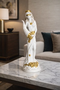 Statueta Fortuna simbol noroc si prosperitate decor interior