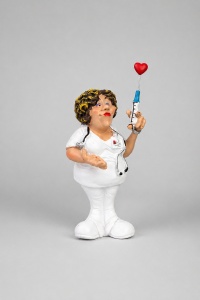 Statuetă Decorativă Haioasa Asistent Medical - White