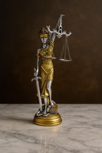 Statuetă Justiția - "Justina" - 23cm