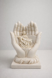 Statueta Maica Domnului si Iisus Hristos - "Almirela"