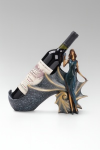 Statuetă Suport de Vin Feminina - "Vinissima"