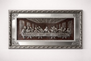 Tablou Cina cea de Taina - "Sancta Cena Silver"