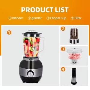 Blender Multifunctionala HALEY ,1200W, 1,8L, Performanta Superioara