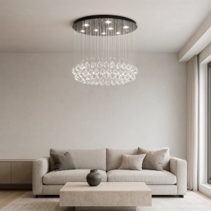 Candelabru LED cu Cristale - "Neriso"