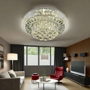 Candelabru LED Modernă cu Telecomandă 2.4G 100W Lumină Reglabilă 3500K–6500K - "Orinthia"