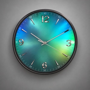 Ceas De Perete Silențios Cu Design Contemporan - "Zevoro"