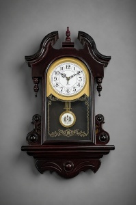 Ceas de Perete Silentios cu Pendul Design Clasic - "Tervalon"