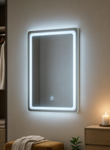 Oglinda LED 40x60cm - "Clarity"