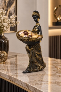 Statuetă Africană cu Suport - „Kavira” - Img 3