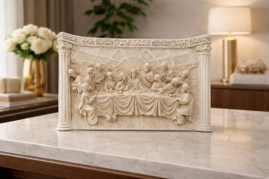 Figurina crestina scena biblica Cina cea de Taina