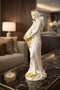 Statueta Fortuna simbol noroc si prosperitate decor interior