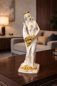 Statueta Fortuna simbol noroc si prosperitate decor interior