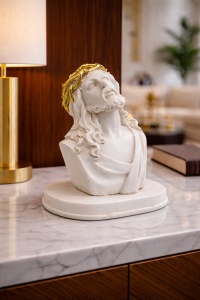 Cadou religios statueta Iisus cu coroana de spini