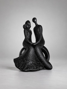 Statuetă Decorativă Cuplu Abstract cu Design Elegant - "Dario"