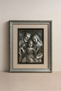Tablou Sfânta Familie - “Familia Sancta Silver”