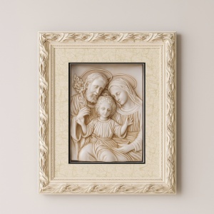 Tablou Sfânta Familie - "The Holy Family" - White