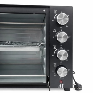 Cuptor Electric AT Performance AT-060L, 60L, 3000W, Timer 60 min, Negru