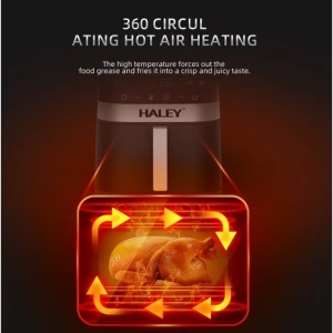 Friteuza cu Aer HALEY HY-2514: Performanta Moderna pentru Gatit Sanatos