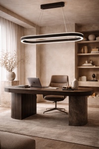 Pendul LED cu Telecomanda 140W Lumina Reglabila 2800K–6500K - "Erono"