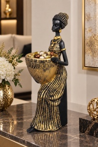 Statuetă Africană cu Suport – "Ameyra" - Img 2
