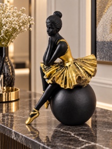 Statuetă Africană Decorativă – "Zarethi" - Img 3