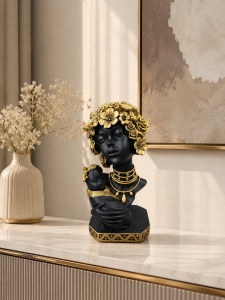 Statuetă Africană Mamă cu Prunc - "Nayira” - Img 2