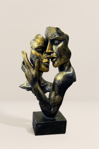 Statuetă chipuri abstracte - ”Sarmelion”