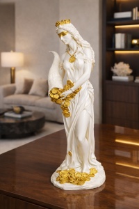 Statueta Fortuna simbol noroc si prosperitate decor interior