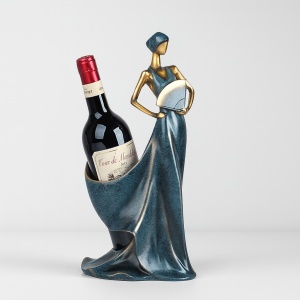 Statuetă Suport de Vin Feminina - "ChicPour"