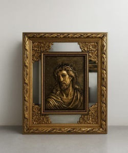 Tablou Iisus Hristos - "Jesus" - Gold