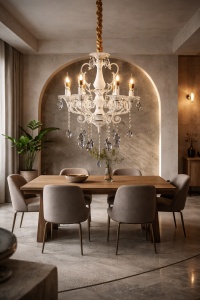 Candelabru cu 6 Brațe Design Elegant - "Tereno"