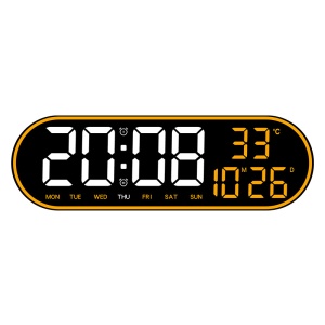 Ceas de Masa și Perete Digital cu Telecomanda - "Kurytas"