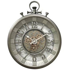 Ceas De Perete Industrial Cu Mecanism Rotativ - "Veltrion"