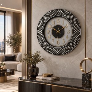 Ceas De Perete Silențios Cu Design Elegant - "Viresto" - Img 2