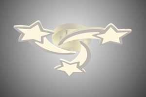 Lustra LED 66W cu Telecomandă Lumină Reglabilă 3000K–6500K - Img 4