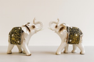 Set 2 elefanți - „Elephanta Duo”