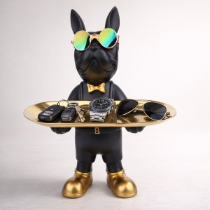 Statueta Caine cu Suport - "Bellaro"