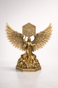 Statueta Ingerul Cunoașterii și al Armoniei Universale - "Aurexis" - 15cm