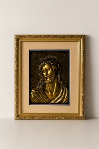 Tablou Iisus Hristos - "Le Maitre Divin" - Gold