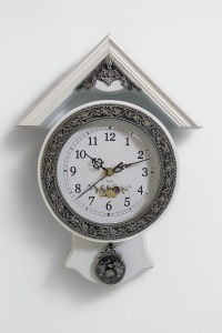 Ceas perete cu pendul - "Horloge"