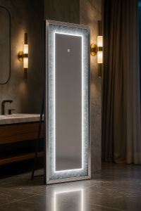 Oglinda LED cu Strass 55x160cm - "Nuvéa"