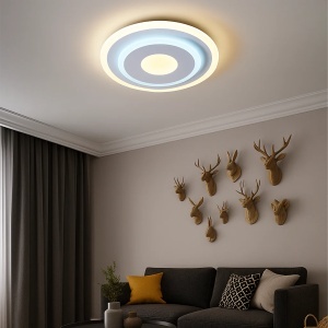 Plafonieră LED 46W Lumină Reglabilă 3000K–6500K - "Solaryn"