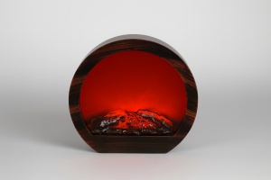 Semineu Decorativ Rotund - "Vulcano"