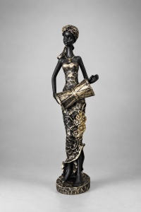 Statuetă Africană cu Tarabana - „Zaremi”