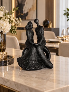 Statuetă Decorativă Cuplu Abstract cu Design Elegant - "Dario" - Img 2