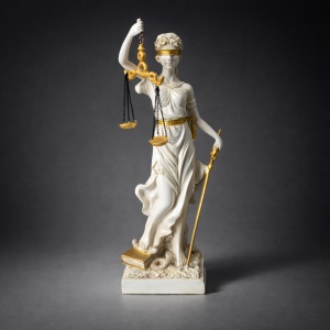 Statuetă Justiția - "Gravitas" - 37cm