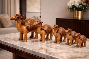 Set statuete camile decorative figurine familie camile decor interior