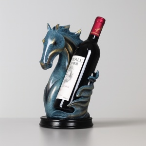 Statuetă Suport de Vin Cal - "Vynarth"