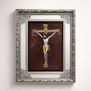 Tablou Sfânta Cruce - “Crucelis” - Silver