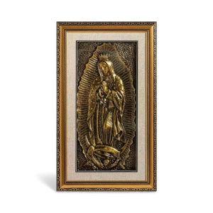 Tablou Sfânta Maria - "Santa Maria" - Gold